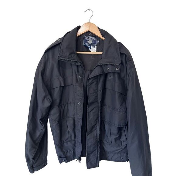 Spiewak Golden Fleece NYC Public Safety Outerwear Full Zip Weatherproof Jacket L - Picture 2 of 8